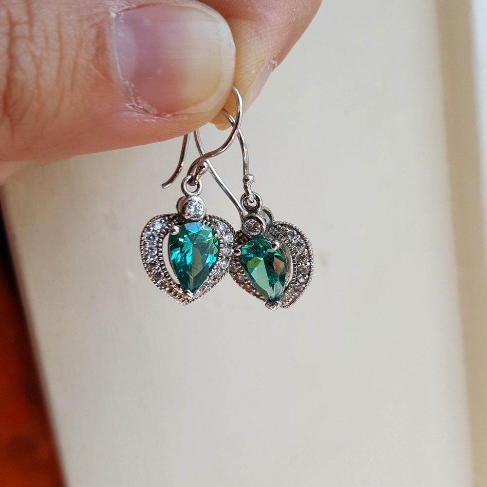 Blue earrings